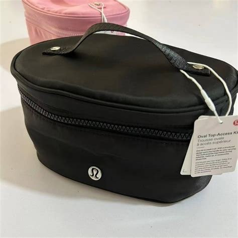 lululemon makeup bag|lululemon pleated bag.